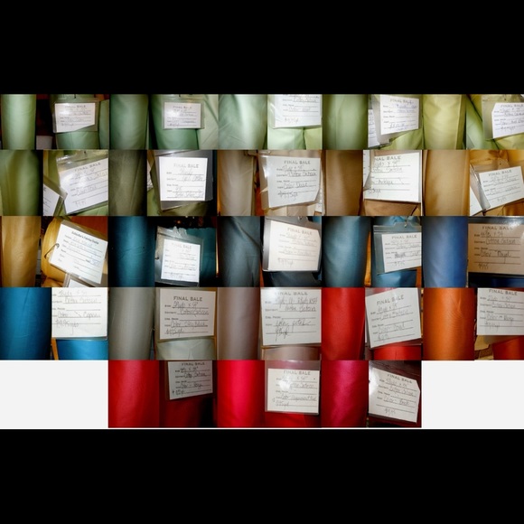 10 yards Cotton Sateen Fabric In cerulan dark blue - Picture 8 of 11